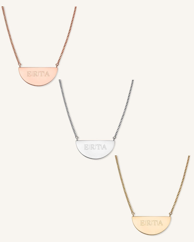 personalized jewelry necklace The Rosey Rosefield, leftcolumn